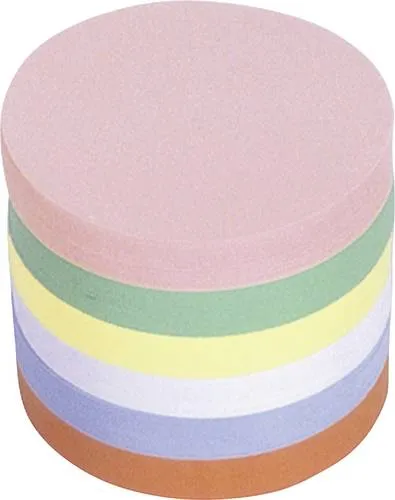 Magnetoplan Moderationskarte 6-farbig rund 100mm 500St.