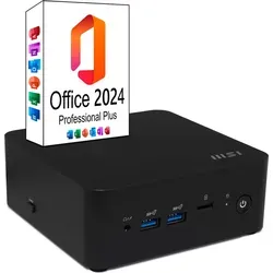 Ankermann MSI Cubi 13MQG-065 Mini PC mit Intel Core i7, 16GB RAM & 1TB SSD - Kompakter Mini PC für effizientes Arbeiten: Ausgestattet mit einem schnellen Intel Core i7, 16GB RAM und einer blitzschnellen 1TB SSD. Ideal für Multitasking und sofort einsatzbereit mit Windows 11 und MS Office 2024.