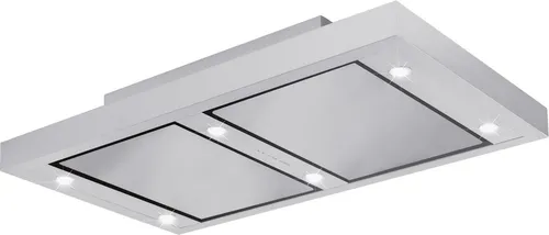 Silverline Altena ALD124.1E Deckenhaube 120 cm Edelstahl von Silverline