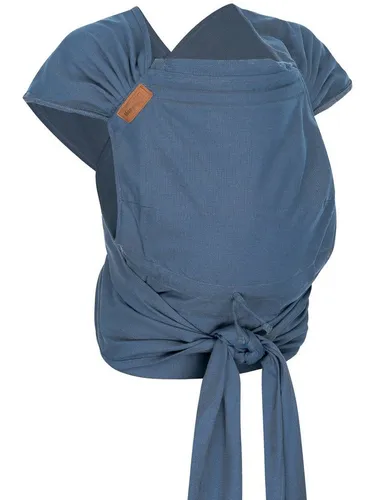 Hoppediz Babytrage Hop-Tye Advanced - Halfbuckle für Neugeborene - Babytragen, ab Geburt (2,5 - 20 kg) mit einem einzigartigen Tragegefühl und höchster Sicherheit nach internationalen Standards für optimale Unterstützung und Komfort.