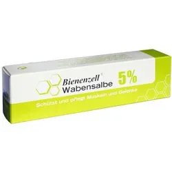 Bienenzell Wabensalbe 5% - Arzneimittel zur Linderung von Hautirritationen, mit 5% Bienenwachs für eine natürliche Pflege und Schutz der Haut.