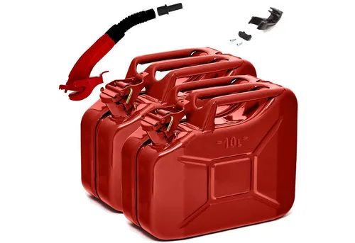 BW Benzinkanister Metall 10L mit Ausgießer von BW