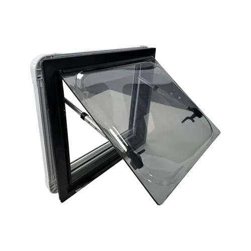 FORÇA S.O. Camper ULTRA FLAT Doppel Acryl Ausstellfenster Fenster 500x400 Einbaufenster VANLIFE ultraflach