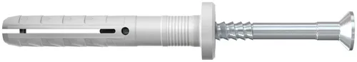 fischer Nageldübel N 6 x 60/30 F Flachkopf; mit Schraube Bohrernenndurchmesser: 6 mm|Dübellänge: 60 mm