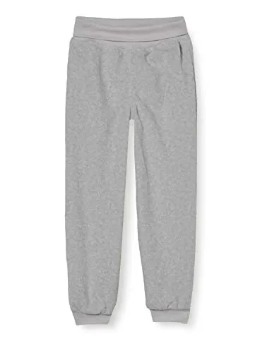 Playshoes Unisex Kinder Fleece-Pumphose Baby-Hose, Grau/Melange,56