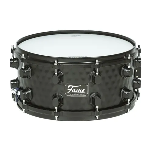 Fame FSB-65-B Hammered Black over Brass Snare 14