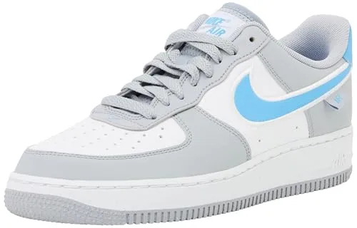 Nike HM0721-001 Nike AIR Force ONE '07 NN Herren Wolf Grey/University Blue-White EU 45