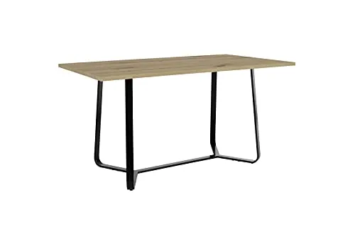 byLIVING Esszimmertisch TALEA - Moderner Küchentisch in Artisan Eichen-Optik, robust und pflegeleicht. Nachhaltig aus FSC-zertifizierten Materialien, ideal für stilvolle Essbereiche.