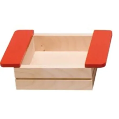 Rülke Holzspielzeug 22008 Puppenhauszubehör, holzfarben, rot