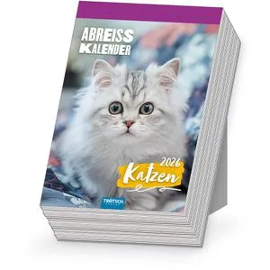 TROETSCH TRÖTSCH Tagesabreißkalender 2026 Katzen