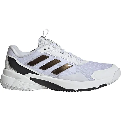Adidas Crazyflight 6 - Weiß für Hallensport - Leichter Hallenschuh von adidas mit atmungsaktivem Mesh-Obermaterial. Die BOOST Zwischensohle bietet optimale Dämpfung und Stabilität für explosive Bewegungen und schnelle Richtungswechsel.