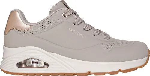 Skechers UNO GOLDEN AIR Sneaker mit Metallic-Einsatz - Sportlicher Freizeitschuh in Größe 41 mit Skech-Air® Dämpfung und gepolsterter Innensohle für optimalen Komfort. Ideal für den Alltag und aktive Freizeitgestaltung.