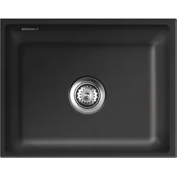 KeraDomo MERA 50 U Unterbauspüle in Schiefer von systemceram