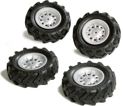 rollyToys Luftbereifung Silber für Trettraktoren von rolly toys