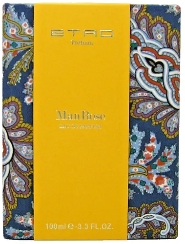 Etro ManRose 100 ml EDP - Exklusive Limited Edition - Unisex Eau de Parfum in der besonderen Paisley Box, mit außergewöhnlichem Duft für Herren. Ein einzigartiges Parfum für besondere Anlässe.