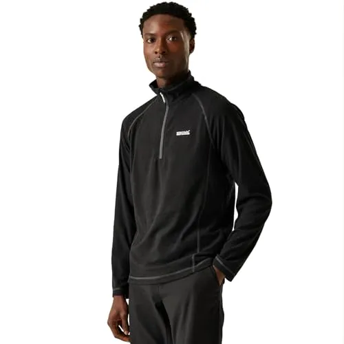 Regatta Herren Montes Half Zip Micro Fleece XL Schwarz