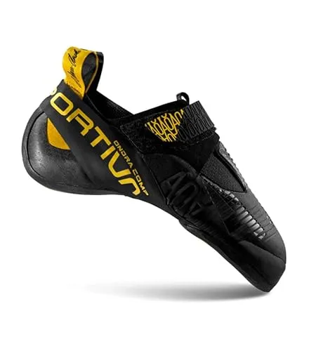 La Sportiva Ondra Comp Herren Kletterschuhe - Schwarz - 41,5 - Kletterschuhe für Herren mit präziser Passform und optimaler Sensibilität, ideal für anspruchsvolle Kletterer.