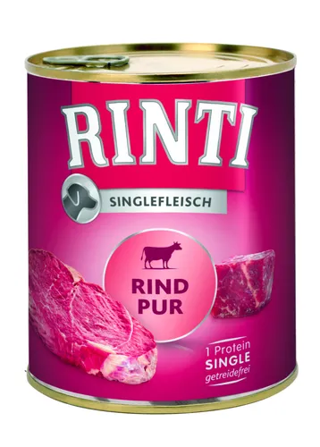 Rinti Singlefleisch Rind Pur 800 g Adult