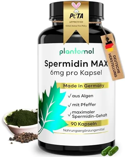 Spermidin Kapseln hochdosiert