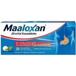 Produktbild MAALOXAN Kautabletten gegen Sodbrennen