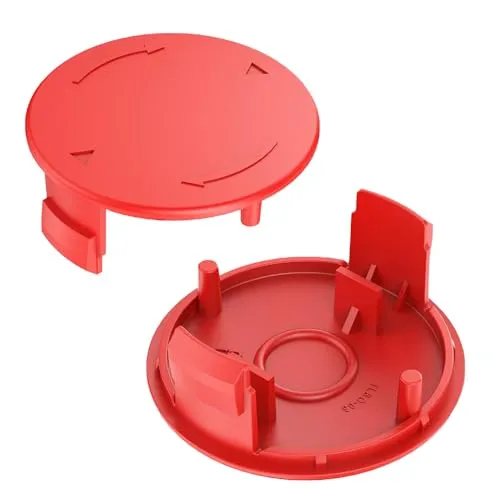 Stück Spulenabdeckung Passend für Bosch AFS 23-37 Elektro Freischneider, F016F04841 Fadenabdeckung zum Schutz des Trimmerkopfs 2