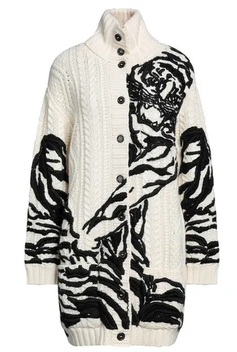 VALENTINO Cable-Knit Cardigan Coat Mantel Strick-Jacke Jacket Parka Pullover L