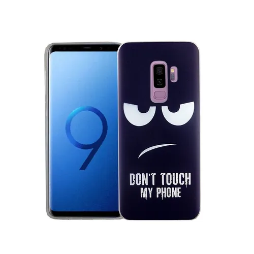 Handyhülle für Samsung Galaxy S9 Plus Schutzcase Backcover Bumper Etuis Blau