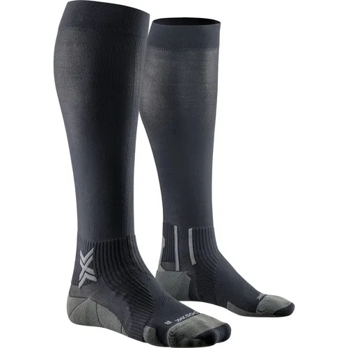 X-Socks Run Perform OTC Socken schwarz/anthrazit (B036) 39-41 - Laufsocken für optimale Unterstützung und Schutz, mit innovativer Kompression zur Verzögerung der Muskelermüdung – ideal für ambitionierte Sportler.