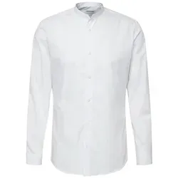 Jack & Jones Langarmhemd JOE - Stilvolles Unifarben Hemd - Hemden, zeitloses Design mit Stehkragen, aus 60% Baumwolle für hohen Tragekomfort, ideal für legere und formelle Anlässe.