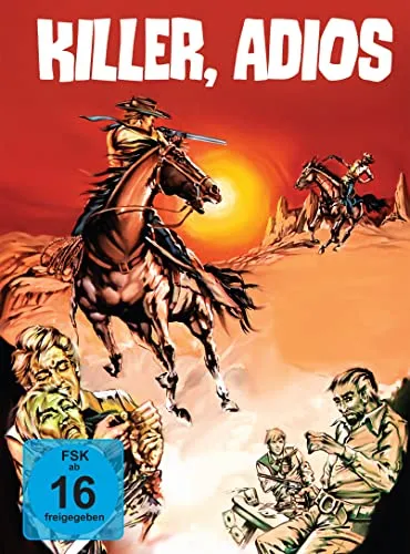 Killer, Adios - Mediabook - Cover B - Limited Edition (Blu-ray+DVD)