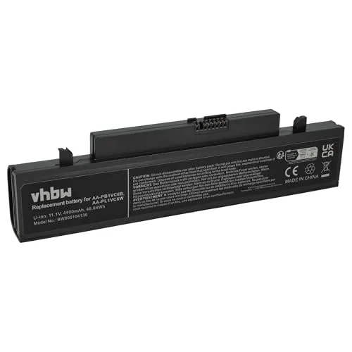 vhbw Akku kompatibel mit Samsung NB30 Pro Palm, NB30 Pro Palm Touch, NB30 Touch, NP-N145, NP-N210 Notebook (4400 mAh, 11,1 V, Li-Ion)