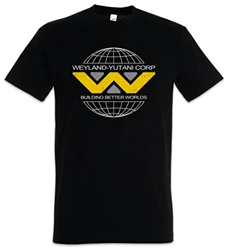 Urban Backwoods Weyland Yutani II Herren T-Shirt Schwarz Größe 3XL