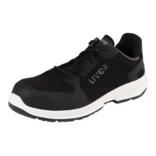 Uvex 1 Sport S3 ESD Sicherheitsschuhe für Herren - Herren Industrie & Handwerk Schuhe, bequeme und atmungsaktive Sicherheitsschuhe mit rutschfester Sohle und ergonomischem Design für langen Tragekomfort.