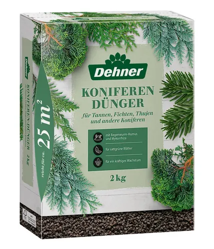 Produktbild Dehner Koniferendünger 2 kg für Nadelgehölze