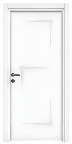 Weiße Kompletttür BY-577 - Elegante Wohnungstür für jeden Raum - Moderne Kompletttür in Weiß für vielseitige Einsätze. Mit PVC-Beschichtung und 2 Jahren Herstellergarantie. Ideal für Wohnzimmer, Schlafzimmer und mehr.