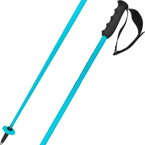 HEAD Worldcup SL Skistöcke speed blue - 115cm - Skistöcke für Rennläufer, leicht und robust aus Aluminium, mit Hartmetallspitze für explosiven Start und Racing Gummigriff für präzise Kraftübertragung.