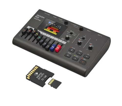 Zoom Audio Zoom R12 Mehrspur-Recorder mit Speicherkarte Digitales Aufnahmegerät (Digitaler Mehrspur-Recorder)