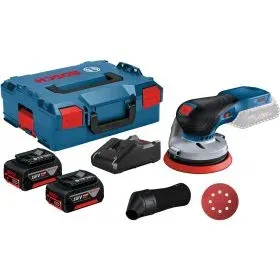 Bosch Akku-Exzenterschleifer GEX 18V-125 mit 2x 4,0 Ah Akku von Bosch
