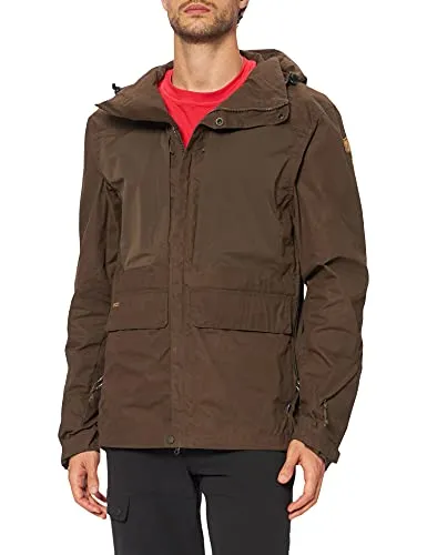 Fjallraven Herren Lappland Hybrid Jacket - Mäntel, Jacken & Westen - Superleichte, strapazierfähige Softshelljacke aus Stretchmaterial mit abnehmbarer Kapuze und vielen praktischen Taschen für die aktive Jagd.