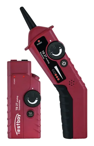 TESTBOY Leitungssucher TB 4000 analog - Analoger Leitungssucher für präzise Ortung von Leitungen, ideal für Elektriker und Heimwerker. Kompakt und leicht für einfache Handhabung.