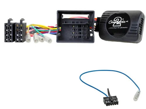 Connects2 CAN-Bus- Lenkradadapter für Mercedes A B C CLK SLK ab 2005 Kenwood 42-
