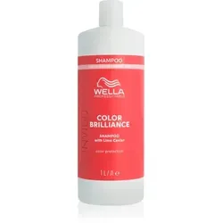 Wella Invigo Color Brilliance Shampoo 1000 ml - Shampoo für alle Haartypen, schützt die Haarfarbe und ist alkoholfrei. Ideal für intensive Pflege und brillanten Glanz.