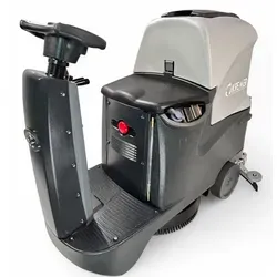 DeTec Hartbodenreiniger Aufsitz Scheuersaugmaschine DT-FL70 - Nass-/Trockensauger für Hartböden, 70L Tank und 550W Leistung, ideal für große Flächen und effiziente Reinigung.