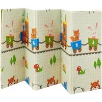 Produktbild Juskys Puzzlematte Toni, Zoo & Zug, 180x200 cm