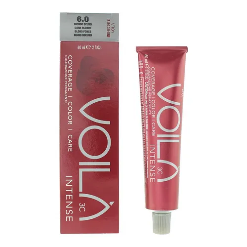 Produktbild Intercosmo VoilA 3C Intense 6.0 Dark Blonde Hair Colour 60ml For Women
