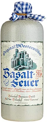 BIRKENHOF Brennerei Westerwälder Basaltfeuer 0,7l - 56% vol. - Likör mit einer einzigartigen Balance aus Alkohol, Süße und Kakaodestillat. Ein traditionelles Geschmackserlebnis aus der Birkenhof Brennerei, die seit 1848 feinste Spirituosen herstellt.