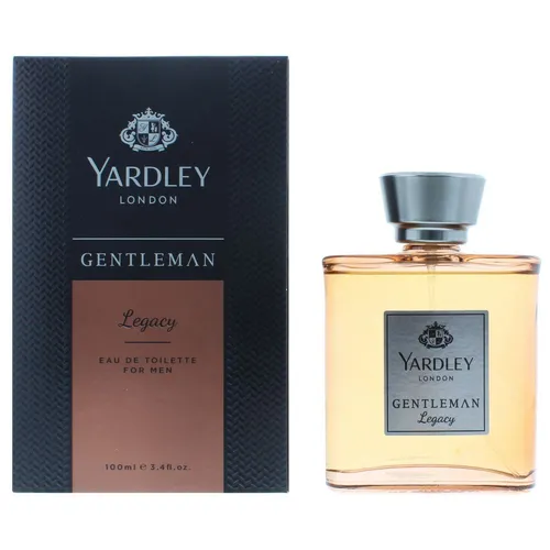 Yardley Gentleman Legacy EDT 100ml - Eleganter Duft für Männer - Herren Eau de Toilette, 100ml, mit einem einzigartigen Duftprofil für den modernen Gentleman, ideal für besondere Anlässe.