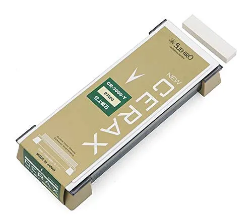 Suehiro Cerax Wetzstein Japanisch Abziehstein Schleifstein Keramik Körnung 3000 Küchenmesser Schärfer Schärfung für Messer