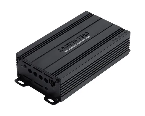 Ground Zero GZRA 700.1-MICRO Subwoofer Verstärker - Kompakter und leistungsstarker Class D Mono Verstärker mit 700 Watt RMS. Ideal für kraftvollen Bass und einfache Installation im Auto. Inklusive Basspegel-Fernbedienung für optimale Anpassung.