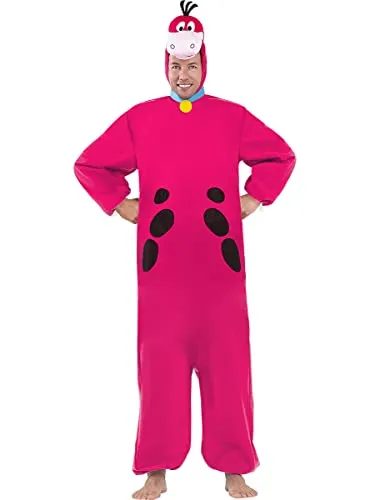 Funidelia Dino Kostüm - Familie Feuerstein für Herren und Damen - Kostüm-Outfits für Erwachsene: Offizielles Dino Kostüm in Lila, perfekt für Karneval, Halloween und Kostümpartys – für ein unvergessliches Erlebnis!